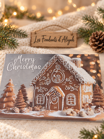 Calendrier de l’Avent parfumé – Fondants de Noël faits main | Les Fondants d’Aliyah