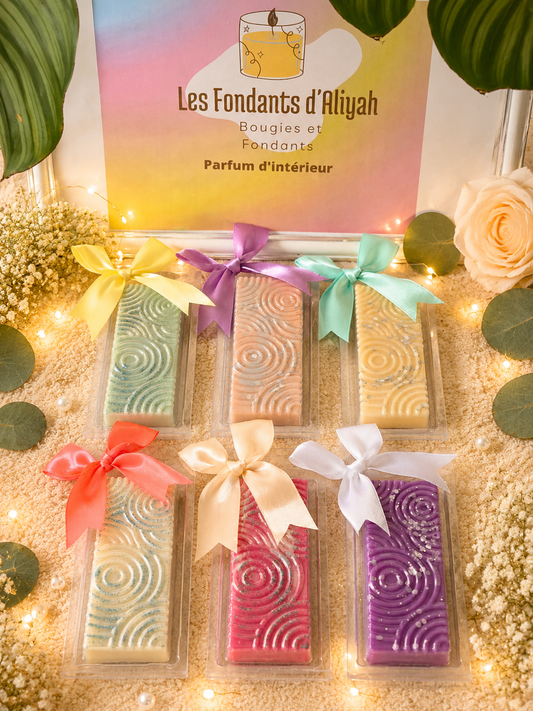Clamshell fondant parfumé 47g – Cire de coco artisanal - Les Fondants d'Aliyah - Fondant parfumé