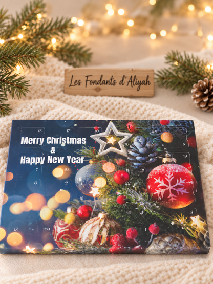 Calendrier de l’Avent parfumé – Fondants de Noël faits main | Les Fondants d’Aliyah