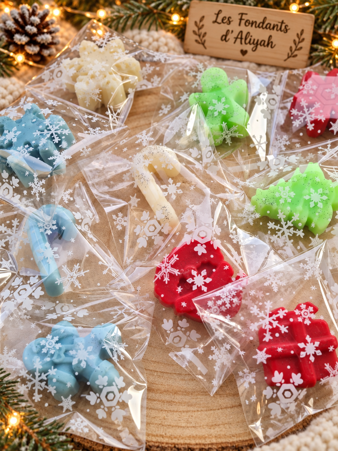 Fondants parfumés Noël - Les Fondants d'Aliyah-Fondant parfumé Noel