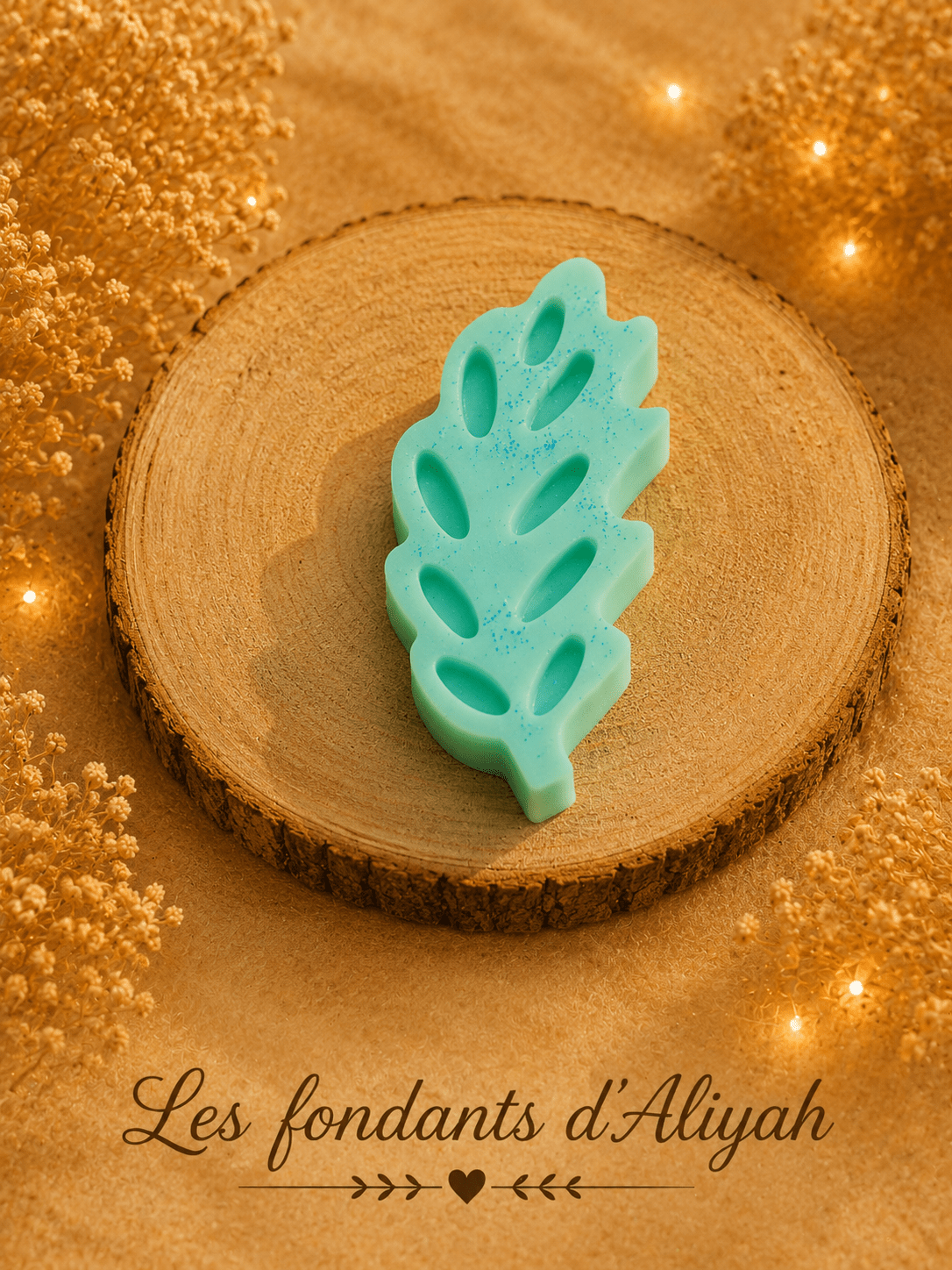 Fondant parfumé Noix de coco - Cire végétale artisanale - Les Fondants d'Aliyah - Fondants parfumés
