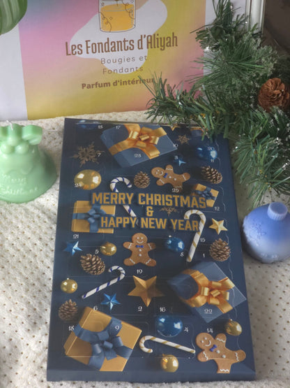 Calendrier de l’Avent parfumé – Fondants de Noël faits main | Les Fondants d’Aliyah - Les Fondants d'Aliyah - Fondants parfumés
