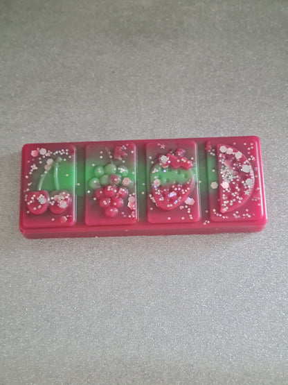 Fondant parfumé Snap bar Tablette carré - Les Fondants d'Aliyah - Fondant parfumé