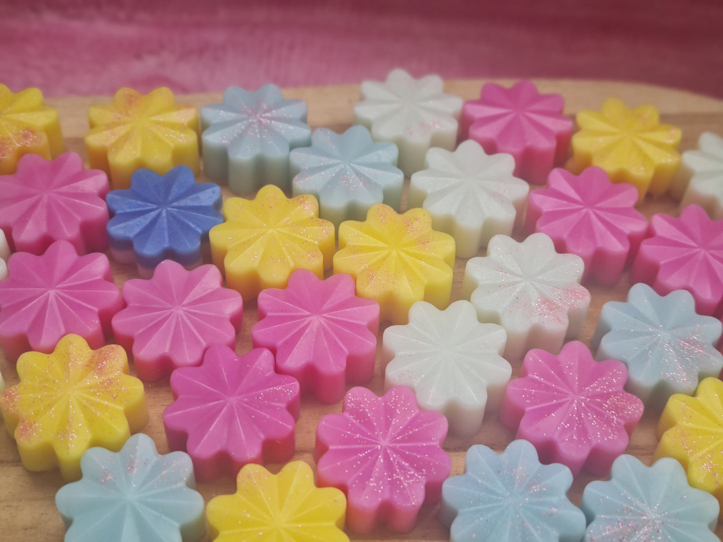 Fondant parfumé au cire végétale fleur