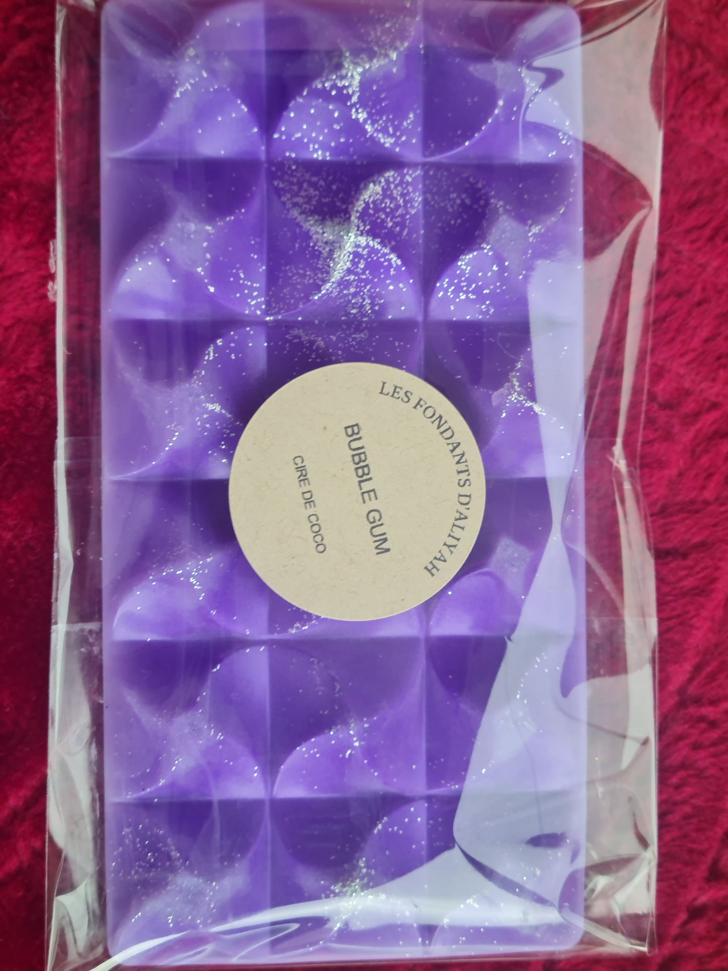 Fondant parfumé tablette chocolat