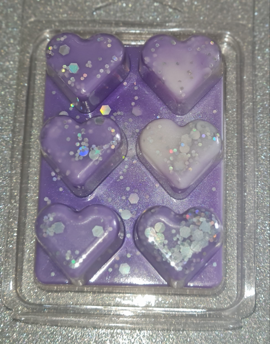 ❤️ Fondant Parfumé Clamshell - Snap Bar 6 Cœurs