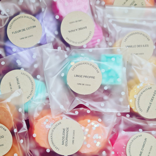 Fondant scented with vegetable wax batch of 20